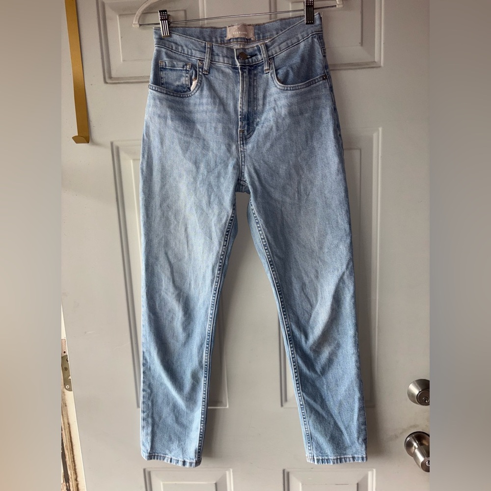 Everlane high waist straight jeans size 27 Regular